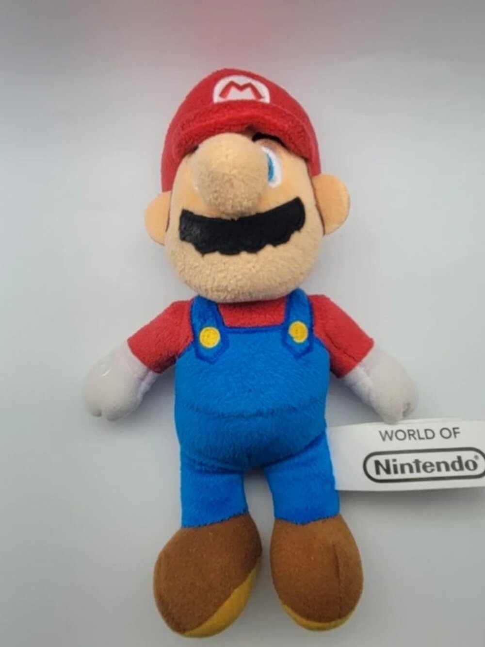 2019 World of Nintendo MARIO 8" Plush Stuffed Toy by Jakks Pacific